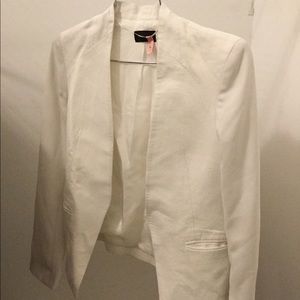Top Shop White Blazer